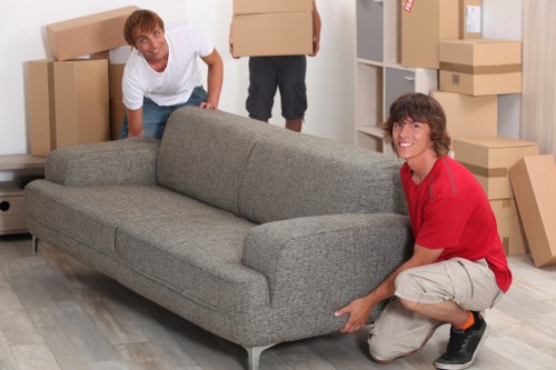 Careful packing materials used for Battersea removals
